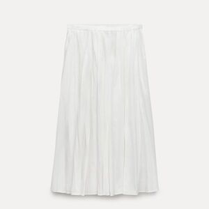 NWT ZARA ZW COLLECTION MIDI SWING SKIRT
